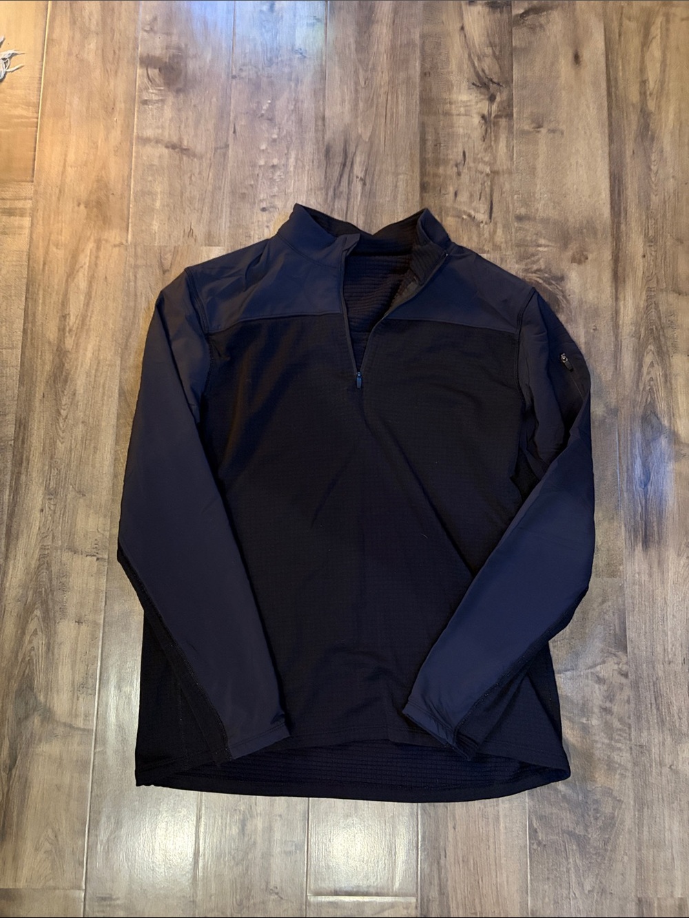 Men's Ten Thousand Half-Zip Performance Jacket - Black
